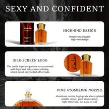 100 Ml / 3.4 Oz Premium Perfume - Dubai Men's Perfume - Elegant Long-Lasting Arabian Men's Cologne, Sultan Perfume Spray, Arabian Perfume Oil, Sultan Golden Perfume Oil, Valentine's Day, Perfect Gift For Boyfriend Or Husband, Long-Lasting Perfume, Men's Perfume, Premium Men's Perfume, Oriental Perfume Spray, Middle Eastern Perfume, Arabian Style, Base Perfume, Premium Ingredients, Arabian Men, Gift For Husband, Men's Arabian Perfume, Designer Perfume, Men's Perfume, - 杜拜香水 - 查看 6