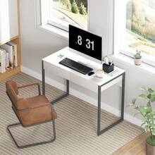 HOMCOM Desk And Drawer Storage - trắng - Xem 10
