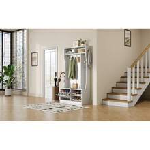 Clothing & Closet Storage Set - White + Particle Board - View 2