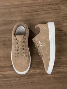 Women Shoes Casual Sneakers, Lace Up Soft Sole Flat Comfortable Skate Shoes For Women, Lightweight Low-Top Daily Shoes