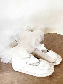 2 Pairs New Lace Mid-Calf Socks For Kids, Cute Ballet Dance Ruffle Socks - Multicolor - View 3