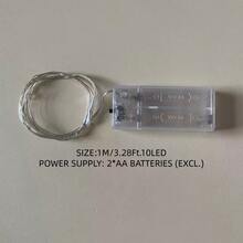 1PC10/30/50/70/80LED2/3/5/7/10M Halloween Tring Light Halloween Decoration Room Decor Halloween Garden Decor For Gift Fairy Holiday Decor Festival Decor