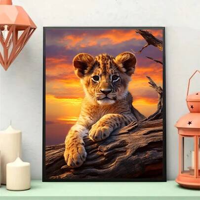 1 قطعة طقم رسم الألماس 5D فاخر، فن حرفي DIY، ديكور غرفة أنيق، للراحة والتخفيف من التوتر، تأثير نقطة الألماس المثالي، هدية مناسبة للمبتدئين