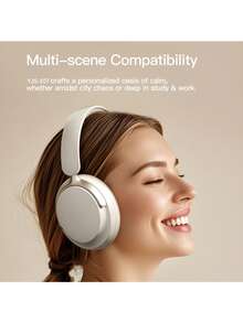 Auriculares inalámbricos Bluetooth 5.4 supraaurales Yisen YJS-107, estéreo HIFI, plegables, con micrófono con cancelación de ruido integrado, para deportes al aire libre, juegos y entretenimiento. Ideales para todos. - Azul - Ver 6