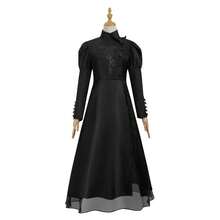 Magic Witch Cosplay Costume Movie The Wicked Witch Cosplay Outfit Cos Fancy Dress Clothing - Wicked Witch Black Dress - View 7