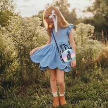 Girls' Mini Crossbody Bag, Cute Handbag Accessory, Dopamine Color Matching, Suitable As Gift For Girls - Children's Cartoon Crossbody Bag - View 7