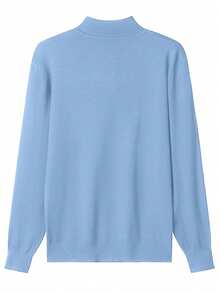 GRDR Autumn/Winter New High Collar Soft Pullover Sweater, Casual Knit Warm Top