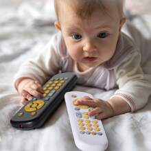 Baby Remote Control Toy,Sensory Learning Toy Mobile Phone With 3 Languages(EN/FR/ES),Education Telephone With Light Multi Sound,Infant Phone Toy Gift - Multicolor - View 5