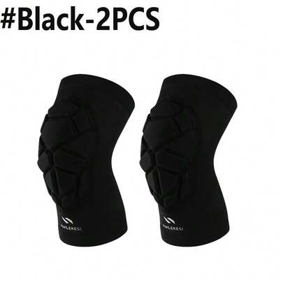 قطعتان من حماية الركبة للأطفال للعبة كرة السلة وكرة القدم، حماية الركبة قابلة للتنفس وخفيفة الوزن، أكمام الركبة للأولاد والبنات لممارسة الرياضات مثل البيسبول والكرة الطائرة والمصارعة والدراجات والرقص