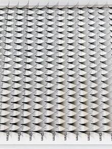 320pcs/Tray Pointed Pre-Made Lashes, Pre-Made Fluffy Lashes, Pre-Made Fan Lashes, Lash Clusters, Individual Lashes, False Eyelashes - 黑色 - 查看 7