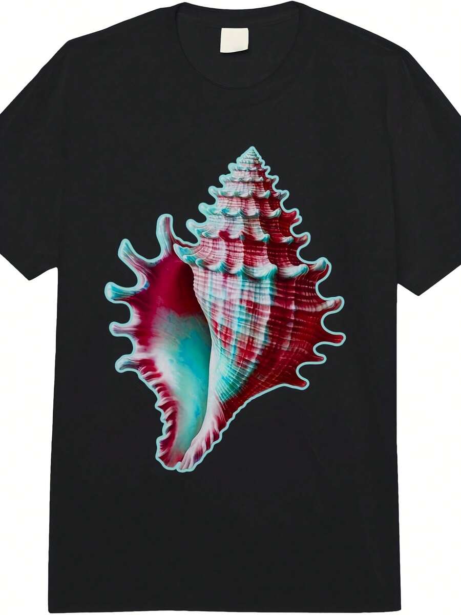 Conch S Seas Adult Heavyweight T-Shirt - Style 27 - View 1