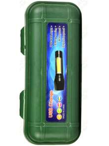 Linterna de mano recargable portátil de alta potencia LI161 linterna de mano recargable portátil alta potencia modelo LI161 batería recargable por USB luz potente y estable zoom regulable modos varios impermeable y resistente ideal para actividades outdoor trabajo nocturno y emergencias diseño compacto y duradero autonomía amplia para uso prolongado - Negro - Ver 1
