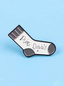 1PC Kawaii Socks Enamelled Brooches Cute Magic Pins Clothing Backpack Lapel Badges Fashion Jewelry Accessories For Friends Gifts - Multicolor - View 3