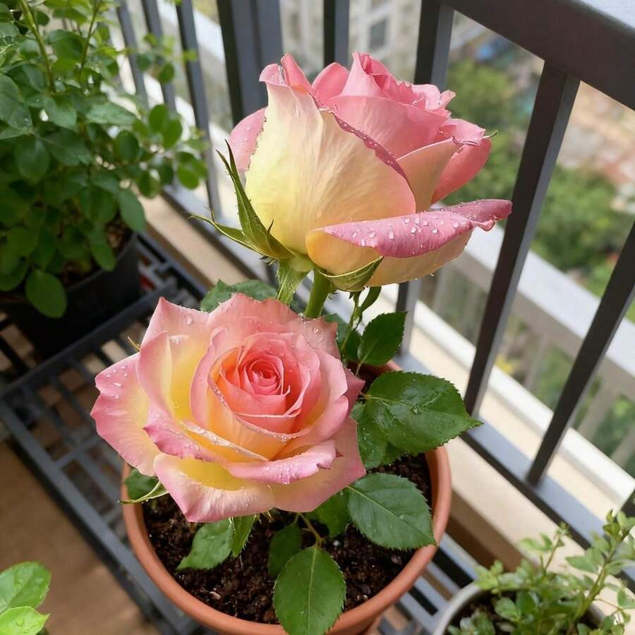 88pcs Rose Seeds Patio Trellis Planting Semi-Shade Tolerant Subtle Fragrance Mixed Colors Decorative Ornamental Varieties Patio Potted Plants - Verschiedenfarbig - Übersicht 1