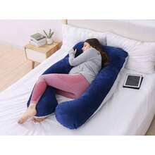 Almohada de Embarazo y Lactancia Tamao Jumbo+ Regalo para TU BEB - gris - Ver 4