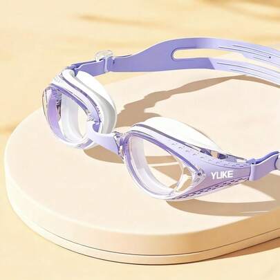 3-Farb-Optionen Erwachsene wasserdichte Anti-Beschlag Schwimmbrillen, Unisex Wassersport Schwimmausrüstung