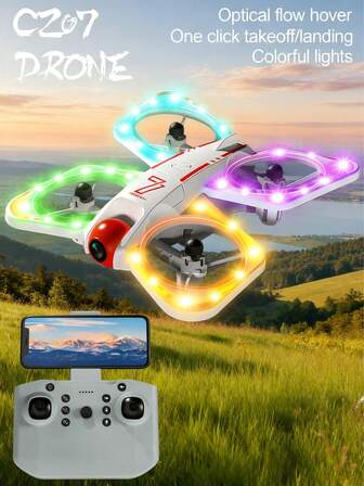 Drönare, HD-kamera, Flygfotografering, Fjärrstyrt flygplan, Intelligent hinderundvikande, Optisk flödessvävning, Quadcopter