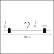 Skirt Hanger - Dark Grey - View 6