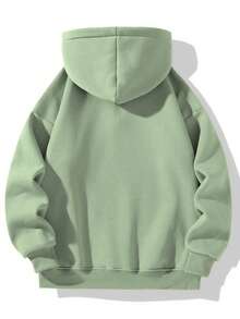 2pcs Men's Casual Sports Hooded Tracksuit Set, Autumn/Winter