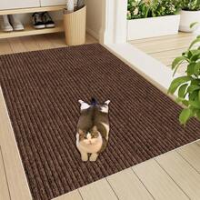 Grand paillasson pour porte d'entrée, tapis d'accueil antidérapant pour entrée intérieure, design avec support, lavable en machine, convient pour la zone d'entrée - Multicolore - Voir 30