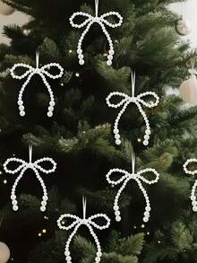 12 件套优雅蝴蝶结套装，用于圣诞树装饰 - 扭结蝴蝶结，用于花环、礼品包装和婚礼装饰、圣诞装饰