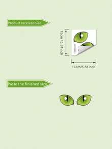 Glow-In-The-Dark Green Toilet Seat Sticker - Removable Waterproof Self-Adhesive Decal, Suitable For Bathroom, Living Room, Bedroom And Office Wall Decor, Eye-Catching Luminous Design, Fits Smooth Surfaces Wall Stickers Room Decor Wall Sticker Bedroom Decor Kitchen Decor Home Decor - Multicolor - View 6