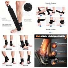 Volleyball Ankle Brace - Azul - 查看 1