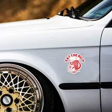 Hình dán Eat The Rich Chinatown BBQ Karl Marx Hassan Piker, Hình dán vinyl chống thấm nước cho xe cộ, máy tính xách tay, tường, cửa sổ, ô tô, cản xe - Nhiều màu - Xem 9