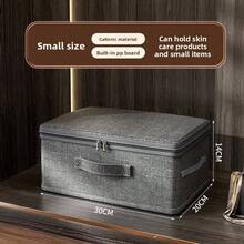 Large Capacity Fabric Clothes Storage Box, Home Organizer Bins, Wardrobe Divider Boxes - Large (40*30*21) - View 6