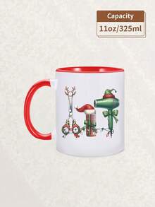 1 taza de café de 11 onzas con diseño de sombrero navideño y tijeras, regalo único navideño para estilistas y profesionales de la belleza, decoración navideña, regalo divertido para cumpleaños y fiestas, opción ideal para amigos, accesorios para bares de café, reutilizable, lavar a mano, opción ideal para bebidas calientes y frías, taza de bebida de invierno, recuerdo familiar, regalo del Día de San Valentín, boda, ceremonia de graduación - Multicolor - Ver 17