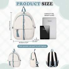 Modische Rucksäcke für Mädchen und Jungen, schöne und leichte Reiserucksäcke, einfache und niedliche Damenrucksäcke, wasserdichte Rucksäcke für Universität, Oberschule und Mittelschule, wasserdichte Nylon-Universitätsreiserucksäcke, geeignet für Reisen, Camping, Schule, Arbeit und Pendeln, lässige Computerrucksäcke für Mädchen, atmungsaktive Mehrtaschenlösungen und multifunktionale Pendlerrucksäcke für den täglichen Gebrauch.