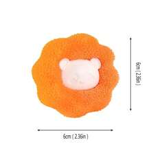 3-5个装可重复使用宠物毛发去除球 - 洗衣机过滤网 | 易于清洁的毛发收集器，猫狗毛发家庭必备 - 彩色 - 查看 8