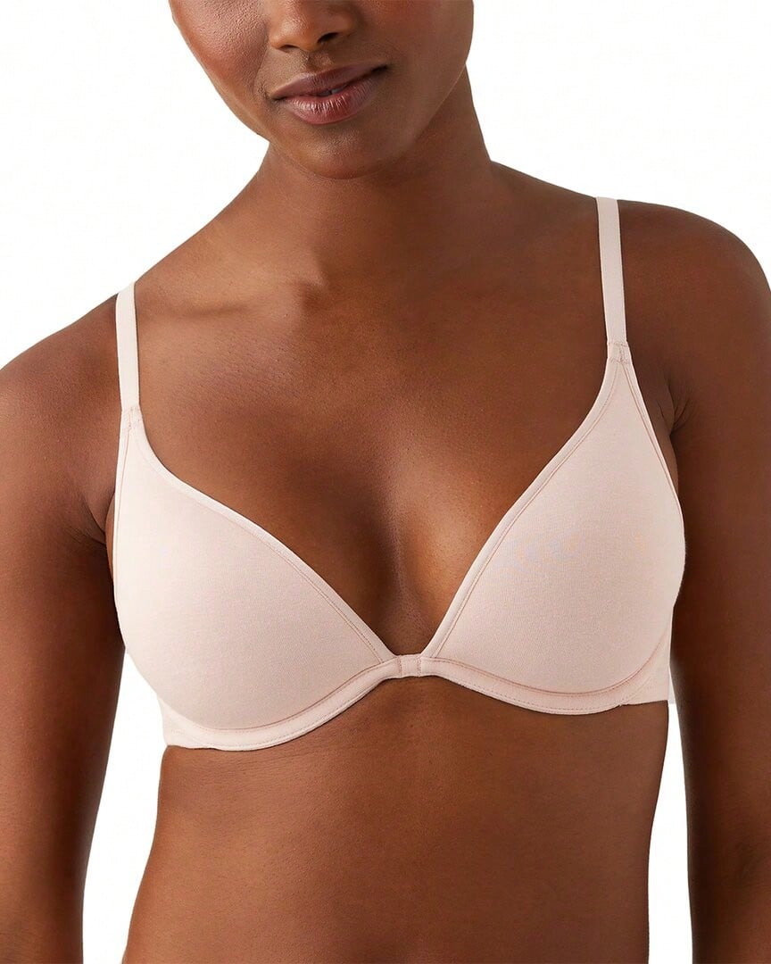 B.Tempt'd By Wacoal Cotton To A Tee Contour Bra - 彩色 - 查看 1