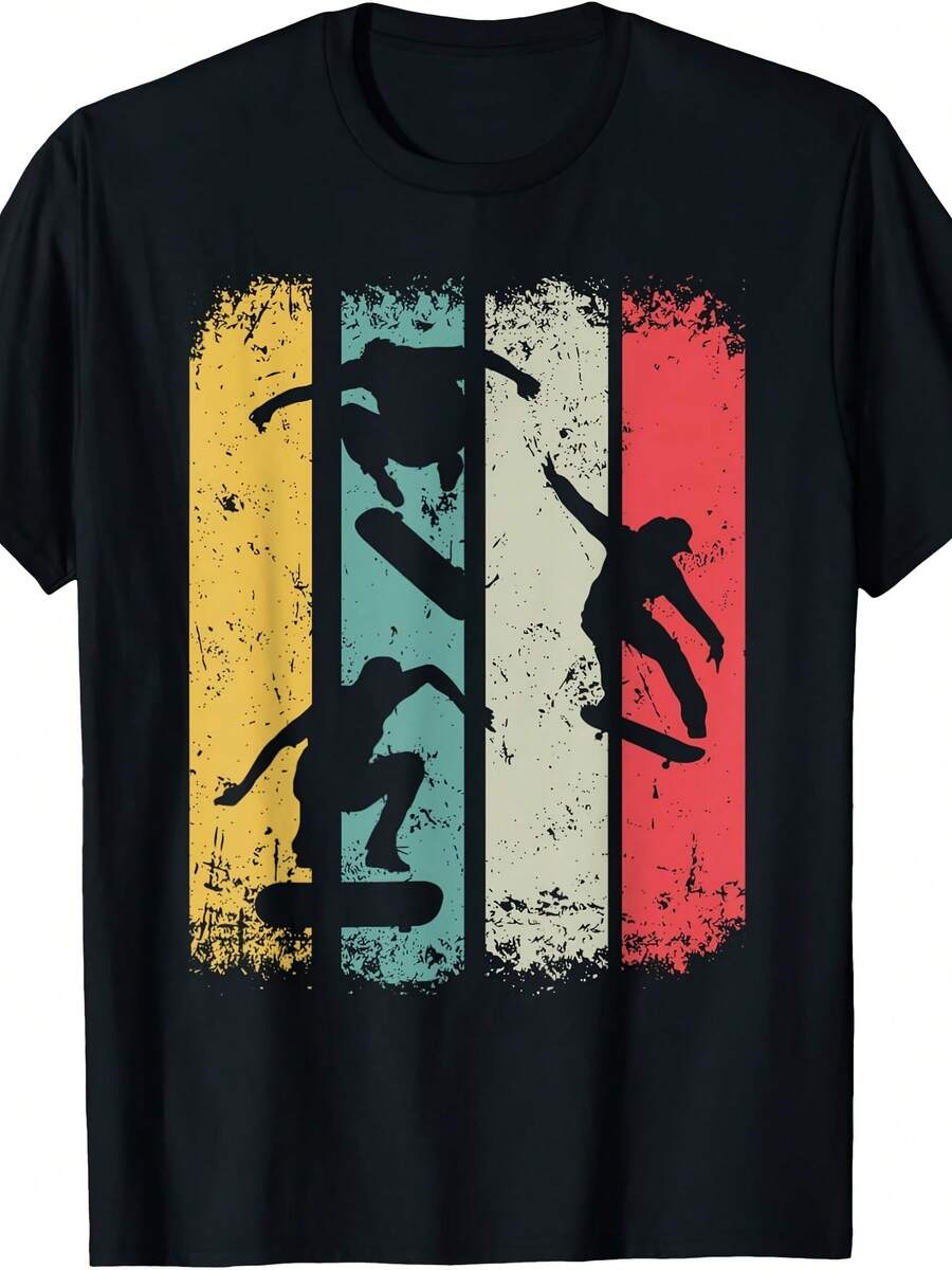 Skateboard Skater Boys Skateboarders Kids - Skateboarding T-Shirt - 款式22 - 查看 1