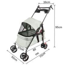 Pet Strollers - Xám - Xem 6