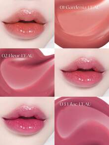 Bbia L'EAU TINT 02 FLEURH Lip Gloss, Creates Moisturized Glossy Lips, Plump & Radiant, Smooth & Comfortable Texture, Lightweight & Non-Sticky, Nourishing Care For Lips, Perfect Gift For Friends & Family, Korean Makeup, 4.5g/0.158oz