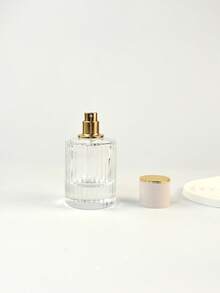 1 szt. 30 ml/50 ml/100 ml wysokiej jakości szklana butelka z rozpylaczem do perfum, napełniana pusta butelka na perfumy, przenośny pojemnik podróżny, dekoracja do domu, wybór na prezent na Boże Narodzenie i Nowy Rok