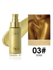 1 Chai xịt nhũ toàn thân 30ml, xịt phấn bắt sáng nhanh khô, lâu trôi, thích hợp cho tiệc trang điểm Giáng sinh và các lễ hội khác, phù hợp với mọi tông màu da và loại da, độ che phủ nhẹ, hiệu ứng nhũ, quà tặng cho mẹ - Nhiều màu - Xem 14