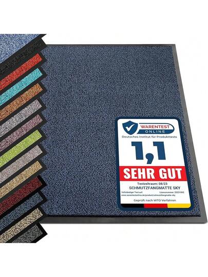 Etm Dirt Trapping Mat, Foot Mat Indoor Outdoor Front Door In Various Sizes (Anthracite Black, 60 180 Cm)