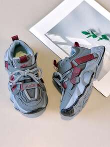 2025 Summer New Kids Thick Sole Chunky Sneakers, Boys Casual Non-Slip Sports Shoes, Girls Versatile Athletic Shoes