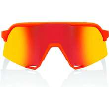 S3 Sport Performance Cycling - Vented Baseball, Road Bike, Triathlon Racing With Interchangeable Lens - 柔軟觸感霓虹橙 - 查看 2