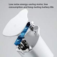 RAF 1 Máy xịt xà phòng tự động 1200mAh, 350ml/12.32oz, Máy xịt xà phòng tạo bọt cảm biến không tiếp xúc, Sạc qua USB, Máy xịt xà phòng tạo bọt tự động không cần chạm cho phòng tắm và nhà bếp - Trắng 1 - Xem 6