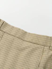 Balabala Kids' Skirt Autumn/Winter Girls' Short Skirt College Style Pleated Woolen Fashion - Brown Tone - View 3