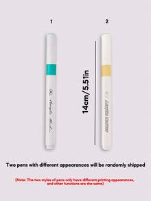 12/24/36/48colors Capybara Acrylic Marker Pen, Art DIY Graffiti Pens,Suitable For DIY Art Painting, Waterproof Quick Drying, Student Art, Animation, Painting And Sketching, Painting Supplies, Back To School,School Supplies,Free DIY Stickers(Two Pens With Different Printing Appearances Are Randomly Sent)