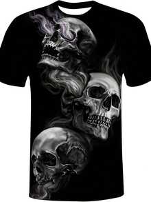 Basketball T-Shirts For  Wo Boys 3D Printed T-Shirts Short Sve Graphic Tees Shirt - Style 17 - View 1