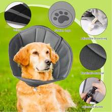 Soft Dog Cones Suitable For Small, Medium And Large Dogs After Surgery, Comfortable Cones For Dogs, Adjustable Dog Cone Collars To Stop Licking, Alternative Electronic Collars For Pets After Surgery