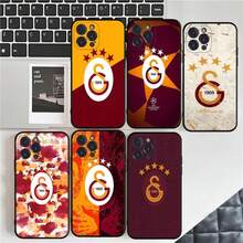 Coque de téléphone compatible avec Galatasaray Club pour 16 15 14 11 12 13 Mini Pro XS Max, 6 7 8 Plus X, 17 Pro, 17 Pro Max, 17, 16 Pro - Z5 - Voir 4