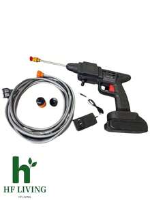 HuaTang Super Calidad Lavadora eléctrica portátil para autos con bateria, herramientas de jardín, herramientas de jardinería para el jardín - Negro - Ver 7