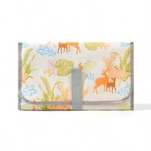 多功能防水尿布袋，加垫尿布垫，牛津布印花手提包，适合婴儿/幼儿外出，适合挂在婴儿车上 - 嬰兒尿墊 - 查看 22