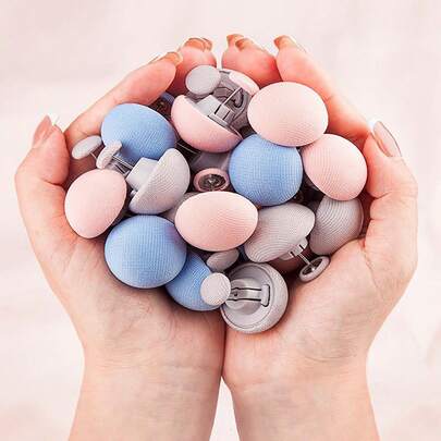 8 piezas/20 piezas Clips para edredón, sujetadores, clips para cubrecamas, clips para edredón de apertura con un solo clic para evitar el desplazamiento, adecuados para edredones, almohadas, cortinas (Blanco + Azul + Rosa + Gris)